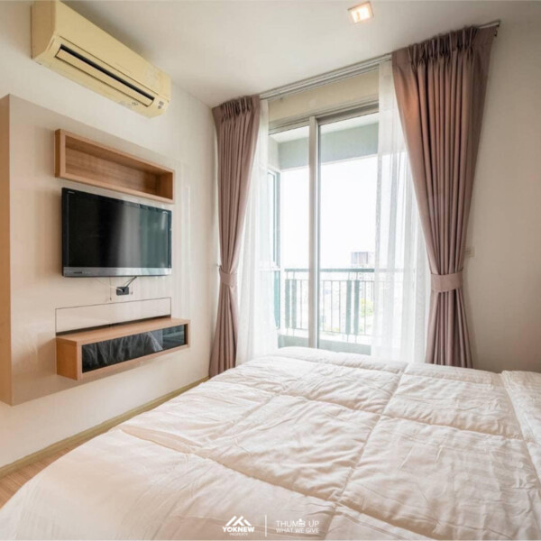 ให้เช่าราคาดีที่สุดในตึกCondo Rhythm Ratchada – Huaikhwang ห้องสวย เฟอร์นิเจอร์และเครื่องใช้ไฟฟ้าครบ