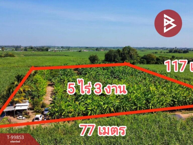 ขายที่ดินเปล่าด่วน เนื้อที่ 5 ไร่ 3 งาน 3.7 ตร.วา ท่าม่วง กาญจนบุรี