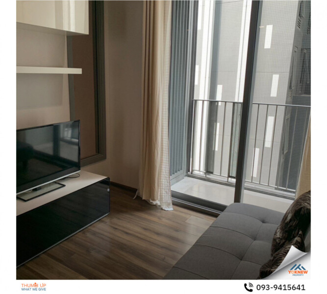 เช่าด่วนCondo Ceil By Sansiri 1 ห้องนอน 1 ห้องน้ำ ขนาด 35 ตร.ม. ให้เฟอร์นิเจอร์ครบ ใกล้ BTS เอกมัย