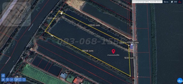 ขายถูกที่ดินสีเขียว หนองปรือ-ร่วมใจพัฒนา (เนื้อที่ 12-3-63 ไร่ ขายไร่ละ 7 ล้าน รวมเป็นเงิน 84 ล้าน) อ.บางเสาธง จ.สมุทรปราการ