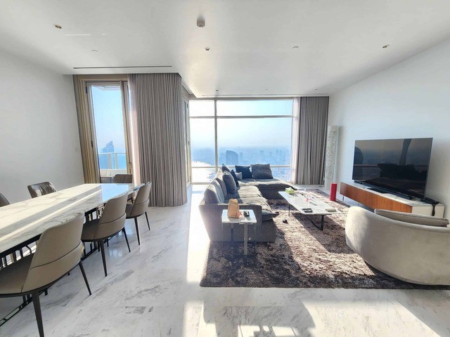 Four Seasons Private Residences – Stunning 3-Bed High-Floor with River Views and Luxurious Imported Furnishings