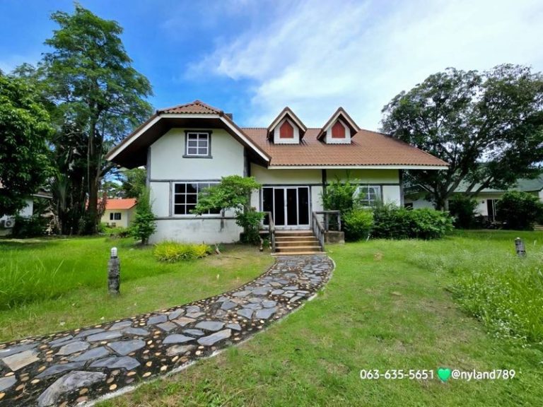 ขายบ้านสวนสไตล์อิงลิชคอทเทจ English Cottage สวยเหมือนในนิทาน ต.บ้านพร้าว อ.บ้านนา จ.นครนายก ห่างฟิวเจอร์รังสิต 79 กม.